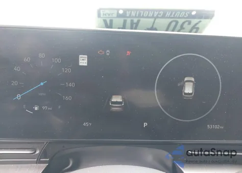 2024 Hyundai Kona Sel from USA, damaged, VIN KM8HC3AB7RU063206